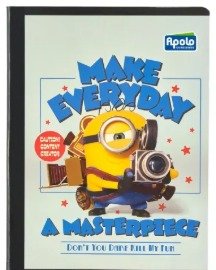 Cuaderno Cosido Minions Apolo de 200 Páginas Modelo Plpcj029D
