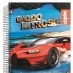 Cuaderno Cátedra Espiral Tapa Dura 10 Materias