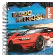 Cuaderno Cátedra Espiral Tapa Dura 10 Materias