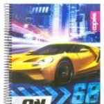 Cuaderno Cátedra Espiral Tapa Dura 6 Materias