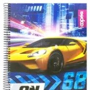 Cuaderno Cátedra Espiral Tapa Dura 6 Materias