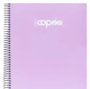Cuaderno Cátedra Tapa Dura Pastel 6 Materias