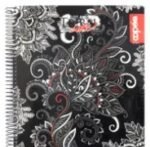 Cuaderno Cátedra Espiral Tapa Dura Tribal Ink 6 Materias