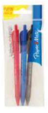 BOLIGRAFOS INKJOY 100 RT 3/1 SURTIDO CLASICO BL Blando